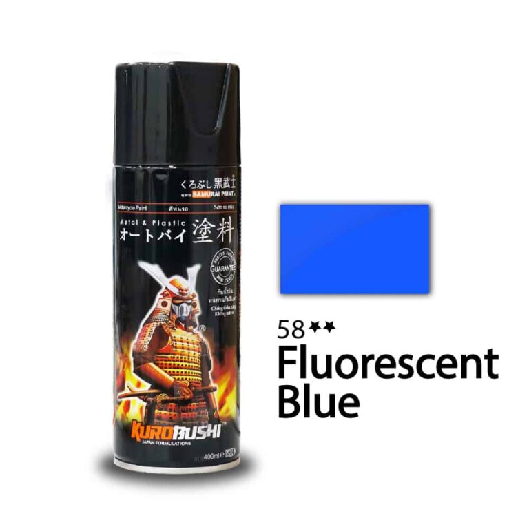 58** Fluorescent Blue - Samurai Paint Malaysia